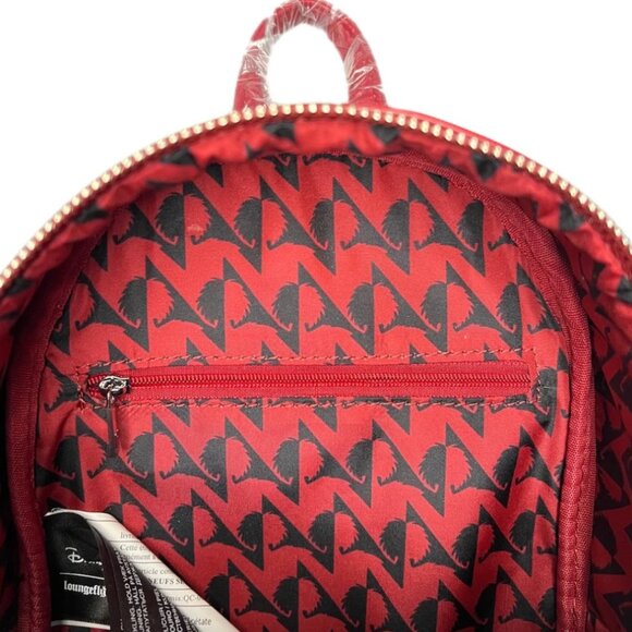 RARE - Loungefly Exclusive Cruella de Vil Villain Castle Series Mini Backpack - Picture 6 of 6